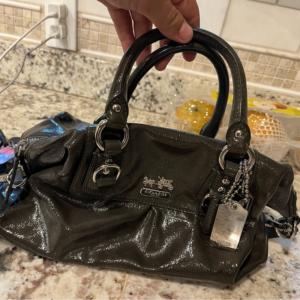 Vintage coach Patent leather purse